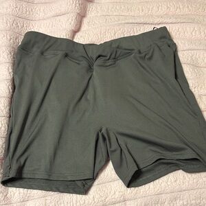 SHEIN Women's Charcoal Bike Shorts